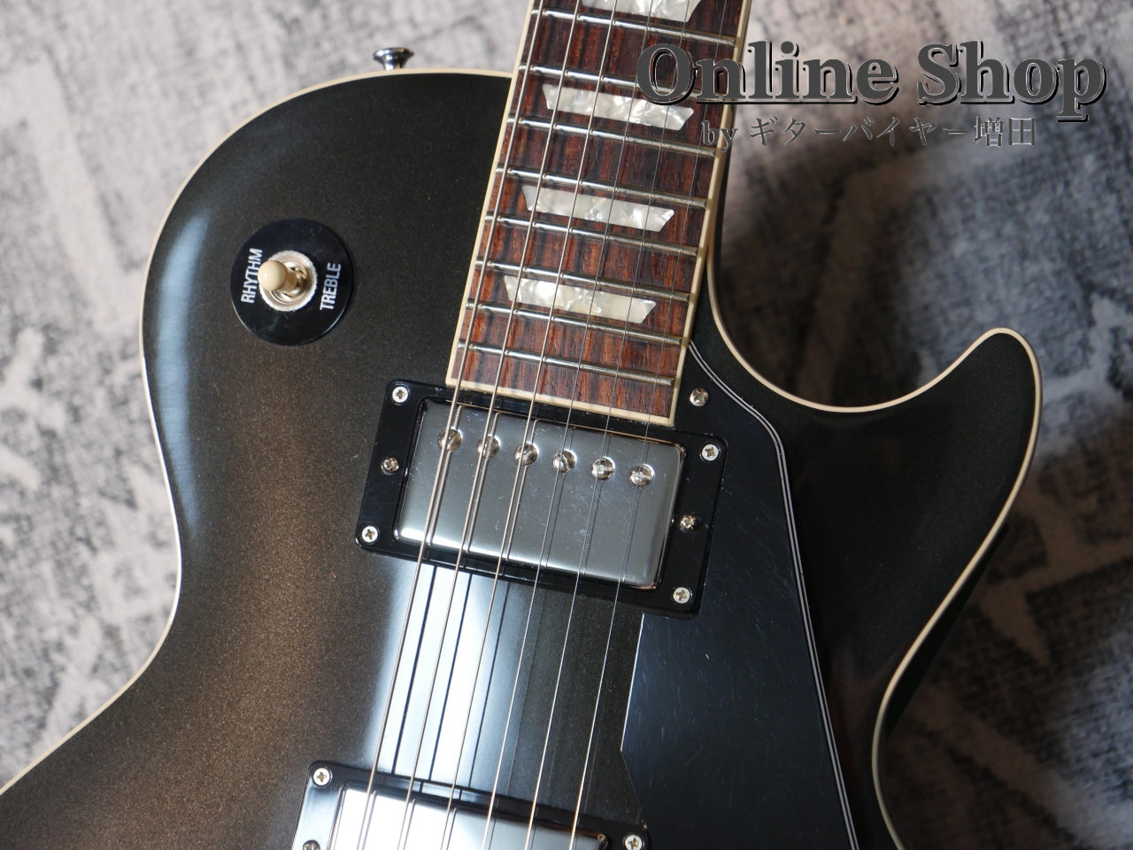 USED 2022 Gibson Custom Shop MOD Collection Les Paul Axcess Standard Floyd Rose Gun Metal Gray