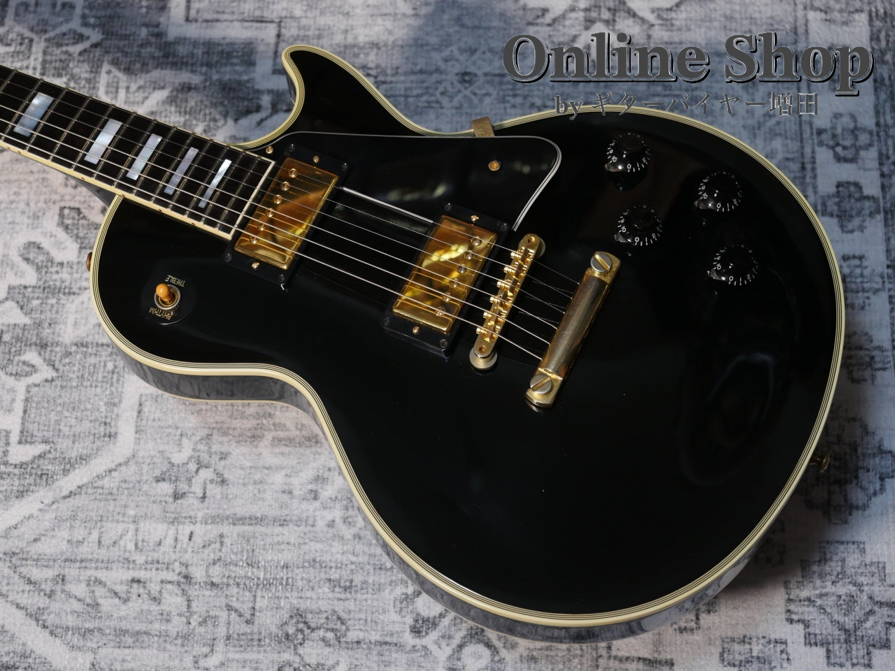 USED 2009 Gibson Custom Shop Historic Collection 1957 Les Paul Custom Ebony VOS