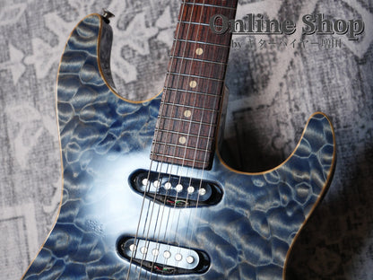 USED 2014 Tom Anderson Drop Top Jack's Pacific Blue with Binding
