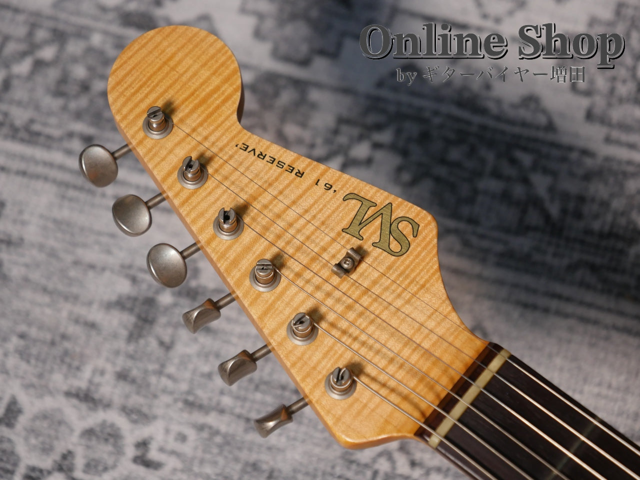 USED 2017s SVL Custom Guitars 61 Reserve 3 Tone Sunburst