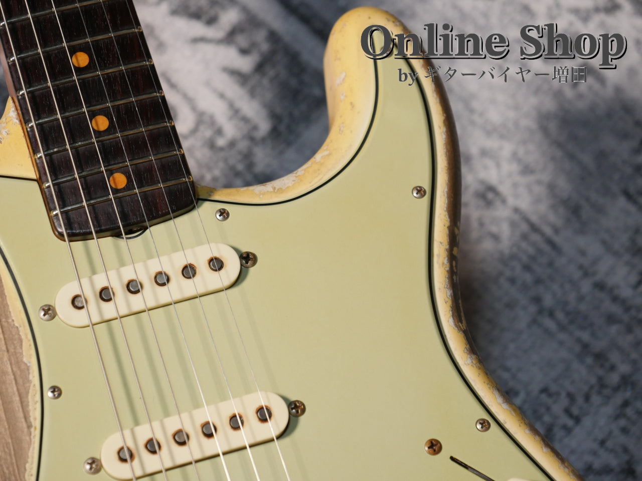 USED 2024 Fender Custom Shop MBS "Dale Wilson" 1962 Stratocaster Heavy Relic Aged Olympic White