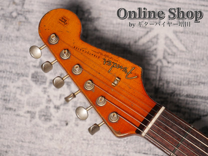 USED 2024 Fender Custom Shop MBS "Dale Wilson" 1962 Stratocaster Heavy Relic Aged Olympic White