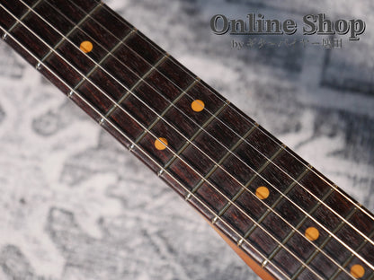 USED 2024 Fender Custom Shop MBS "Dale Wilson" 1962 Stratocaster Heavy Relic Aged Olympic White