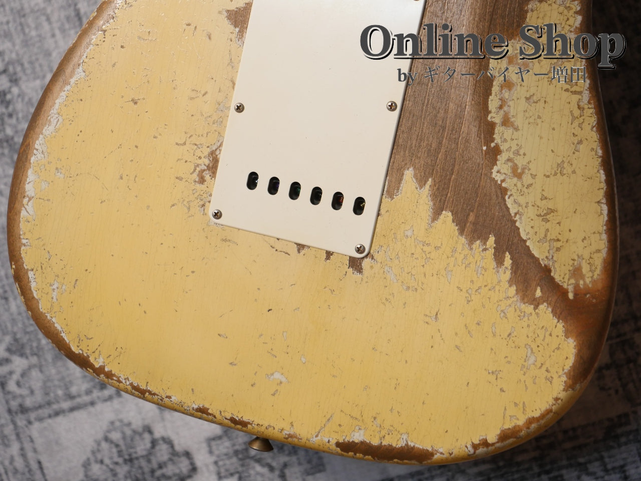 USED 2024 Fender Custom Shop MBS "Dale Wilson" 1962 Stratocaster Heavy Relic Aged Olympic White