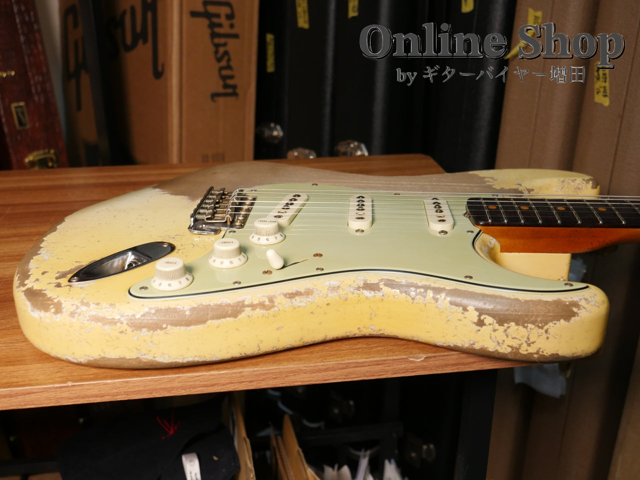 USED 2024 Fender Custom Shop MBS "Dale Wilson" 1962 Stratocaster Heavy Relic Aged Olympic White