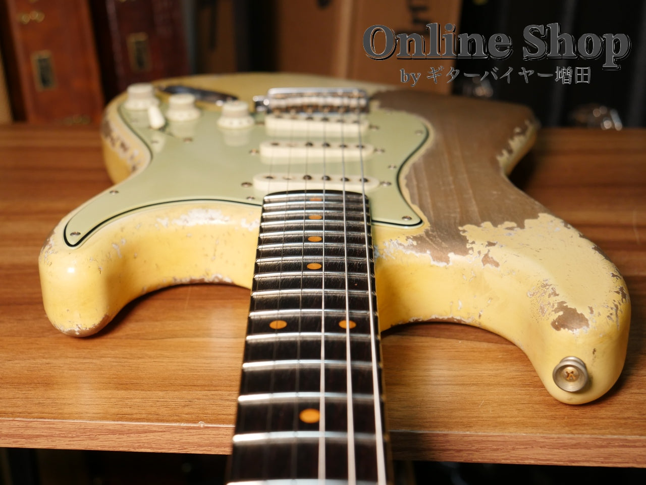USED 2024 Fender Custom Shop MBS "Dale Wilson" 1962 Stratocaster Heavy Relic Aged Olympic White