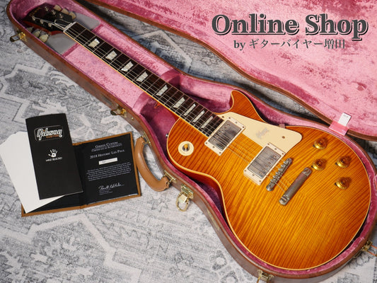 USED 2018 Gibson Custom Shop Historic Collection 1959 Les Paul Reissue Brown Lemon VOS