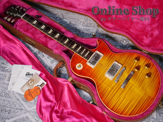 USED 1993 Gibson Custom Shop Historic Collection 1959 Les Paul Flametop Reissue "Murphy Era" Heritage Cherry Sunburst
