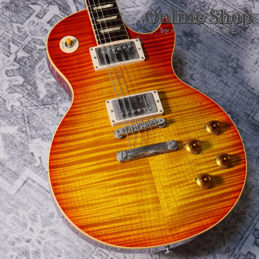 USED 1993 Gibson Custom Shop Historic Collection 1959 Les Paul Flametop Reissue "Murphy Era" Heritage Cherry Sunburst