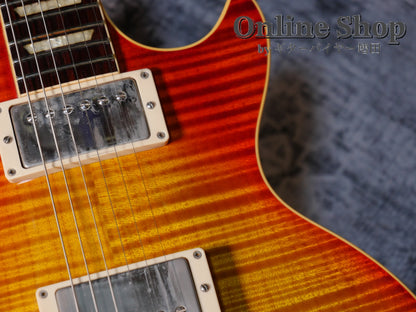 USED 1993 Gibson Custom Shop Historic Collection 1959 Les Paul Flametop Reissue "Murphy Era" Heritage Cherry Sunburst