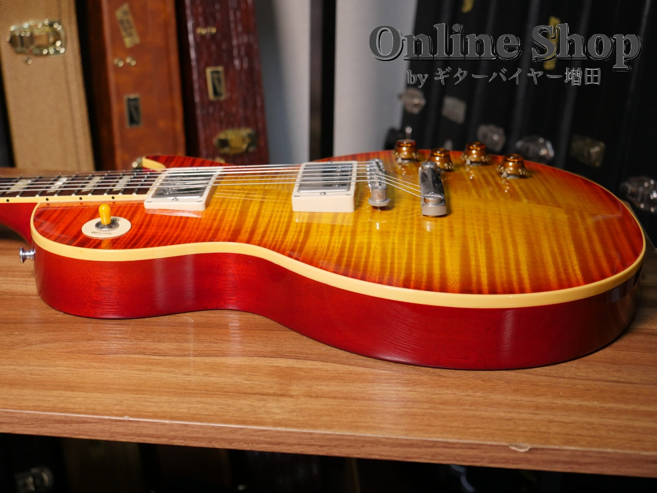 USED 1993 Gibson Custom Shop Historic Collection 1959 Les Paul Flametop Reissue "Murphy Era" Heritage Cherry Sunburst