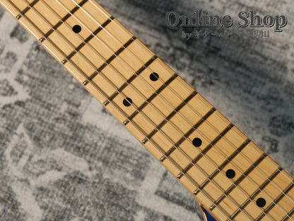 USED 2008 Tom Anderson Hollow Drop Top Jack's Blue Burst with Binding