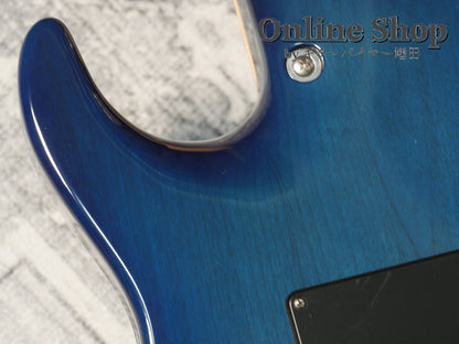 USED 2008 Tom Anderson Hollow Drop Top Jack's Blue Burst with Binding