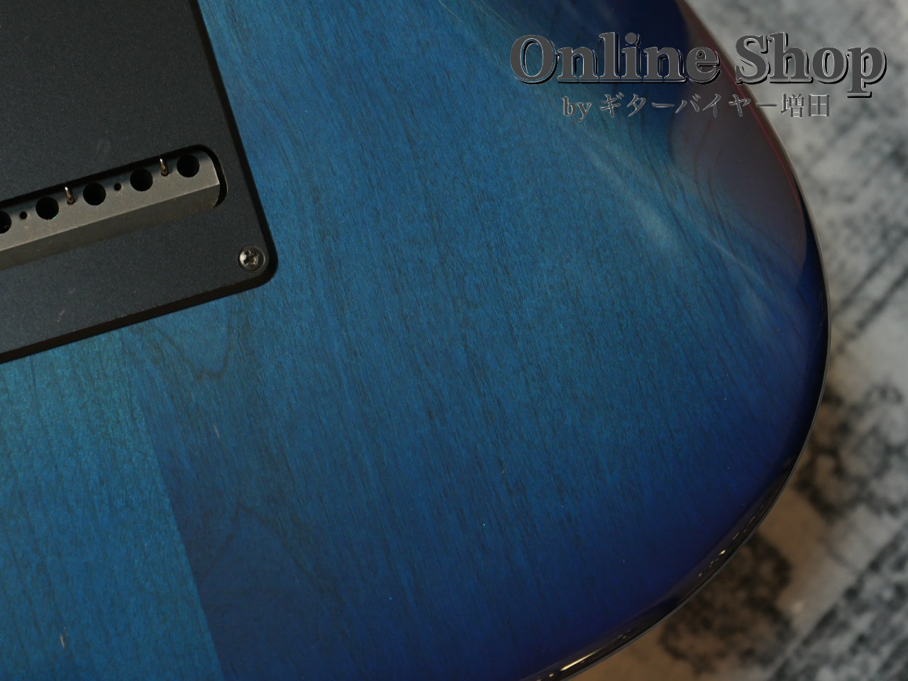 USED 2008 Tom Anderson Hollow Drop Top Jack's Blue Burst with Binding