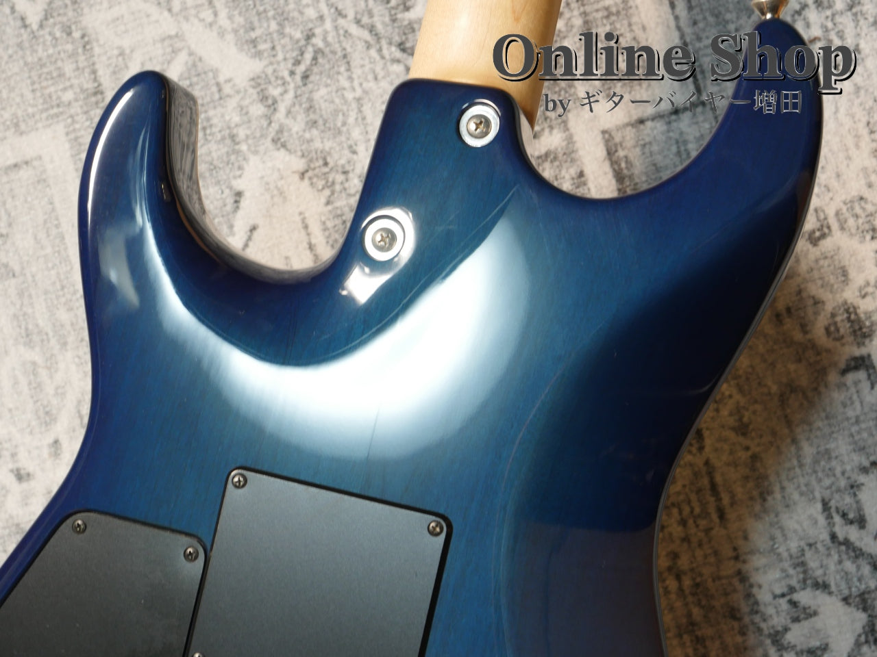 USED 2008 Tom Anderson Hollow Drop Top Jack's Blue Burst with Binding