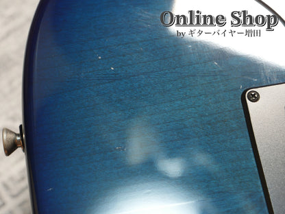 USED 2008 Tom Anderson Hollow Drop Top Jack's Blue Burst with Binding