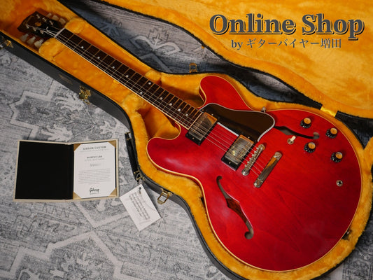 USED 2022 Gibson Custom Shop Murphy Lab 1961 ES-335 Sixties Cherry Ultra Light Aged