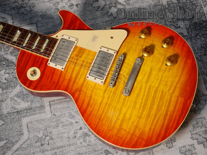 USED 2019 Gibson Custom Shop 60th Anniversary 1959 Les Paul Standard Sunrise Teaburst VOS
