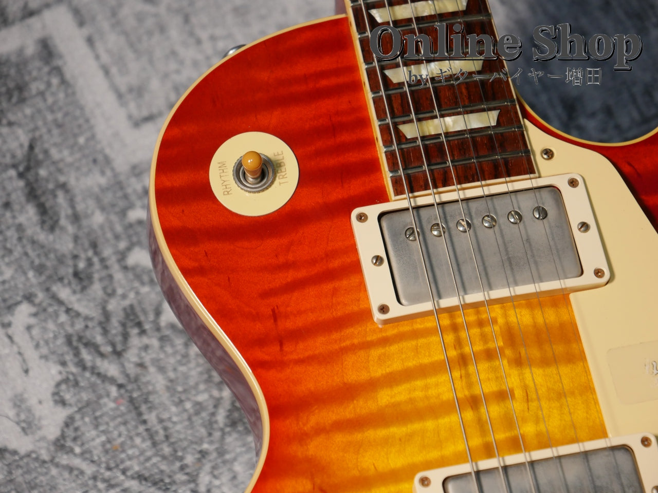 USED 2019 Gibson Custom Shop 60th Anniversary 1959 Les Paul Standard Sunrise Teaburst VOS