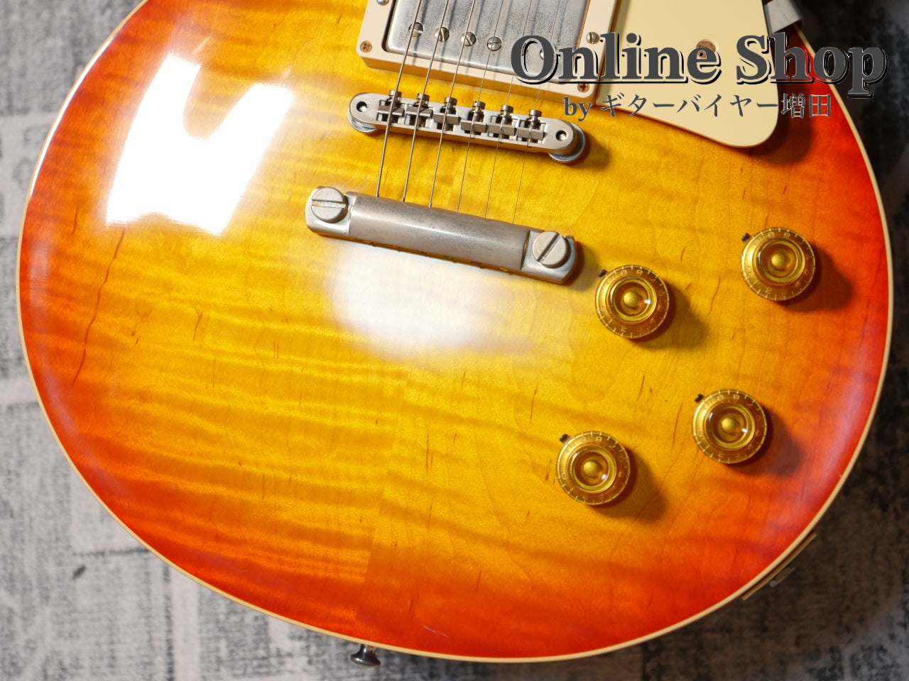 USED 2019 Gibson Custom Shop 60th Anniversary 1959 Les Paul Standard Sunrise Teaburst VOS