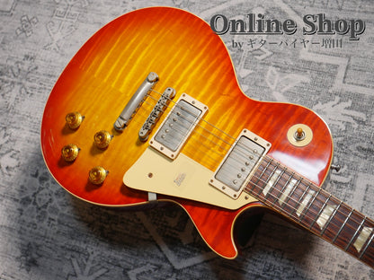 USED 2019 Gibson Custom Shop 60th Anniversary 1959 Les Paul Standard Sunrise Teaburst VOS