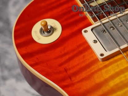 USED 2019 Gibson Custom Shop 60th Anniversary 1959 Les Paul Standard Sunrise Teaburst VOS