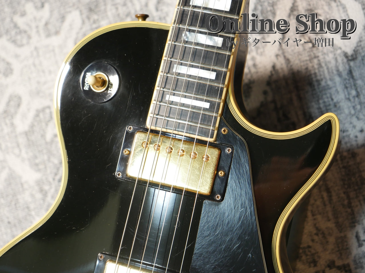 VINTAGE 1979 Gibson Les Paul Custom Ebony