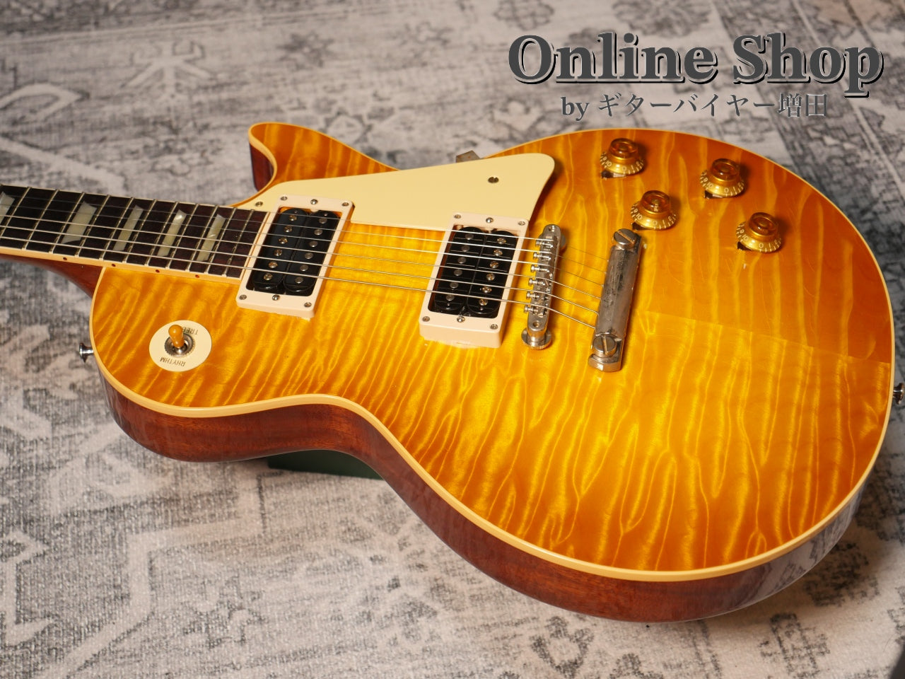 USED 2024 Gibson Custom Shop Murphy Lab 1959 Les Paul Reissue "AAAAA Quilt" Lemon Burst Ultra Light Aged