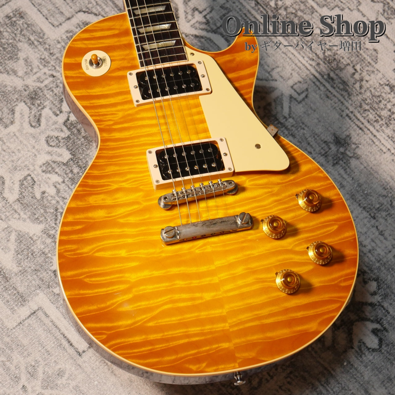 USED 2024 Gibson Custom Shop Murphy Lab 1959 Les Paul Reissue "AAAAA Quilt" Lemon Burst Ultra Light Aged
