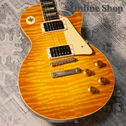 USED 2024 Gibson Custom Shop Murphy Lab 1959 Les Paul Reissue "AAAAA Quilt" Lemon Burst Ultra Light Aged