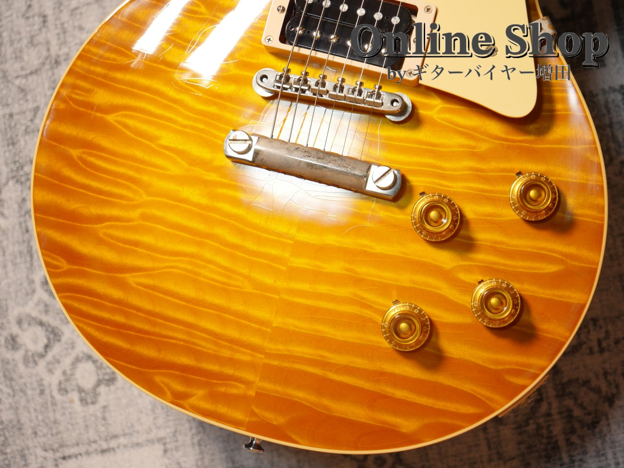 USED 2024 Gibson Custom Shop Murphy Lab 1959 Les Paul Reissue "AAAAA Quilt" Lemon Burst Ultra Light Aged