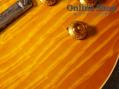 USED 2024 Gibson Custom Shop Murphy Lab 1959 Les Paul Reissue "AAAAA Quilt" Lemon Burst Ultra Light Aged