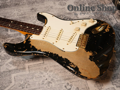 USED 2012 Fender Custom Shop MBS "John Cruz" 1963 Stratocaster Heavy Relic MOD Black