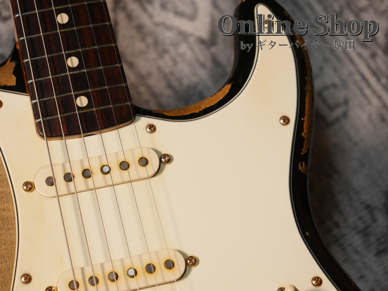 USED 2012 Fender Custom Shop MBS "John Cruz" 1963 Stratocaster Heavy Relic MOD Black