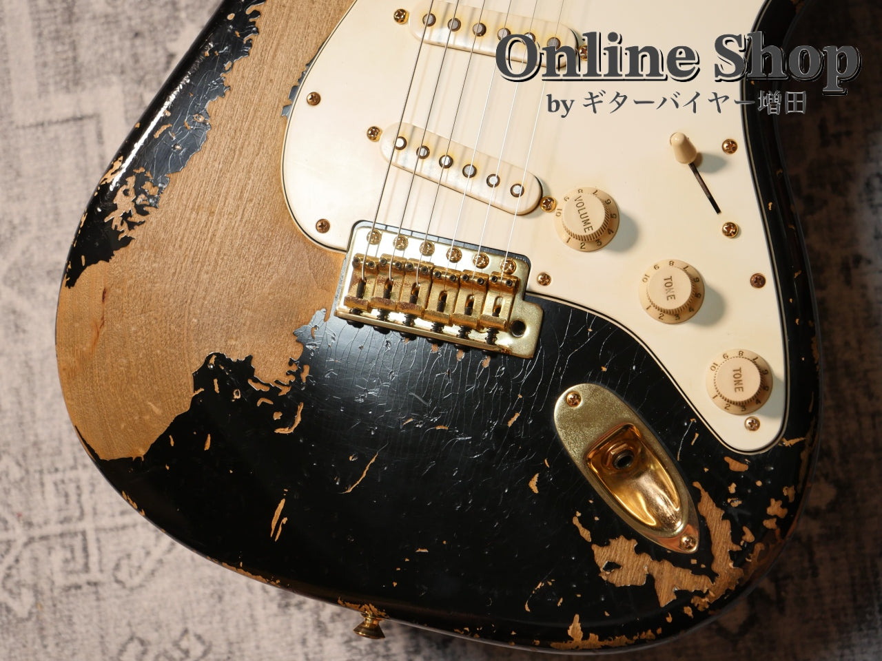 USED 2012 Fender Custom Shop MBS "John Cruz" 1963 Stratocaster Heavy Relic MOD Black
