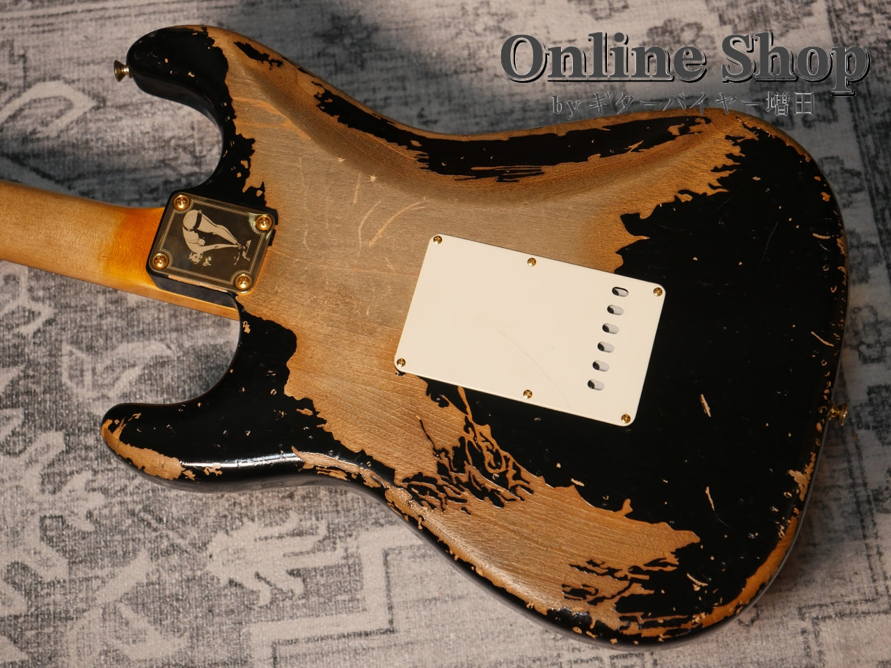 USED 2012 Fender Custom Shop MBS "John Cruz" 1963 Stratocaster Heavy Relic MOD Black