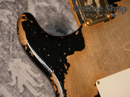 USED 2012 Fender Custom Shop MBS "John Cruz" 1963 Stratocaster Heavy Relic MOD Black