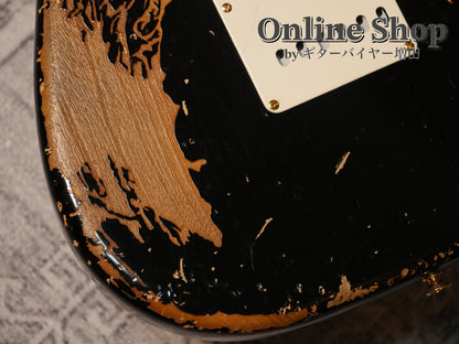 USED 2012 Fender Custom Shop MBS "John Cruz" 1963 Stratocaster Heavy Relic MOD Black