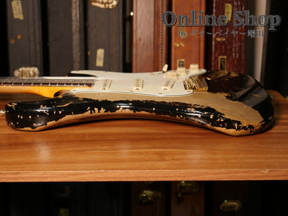 USED 2012 Fender Custom Shop MBS "John Cruz" 1963 Stratocaster Heavy Relic MOD Black