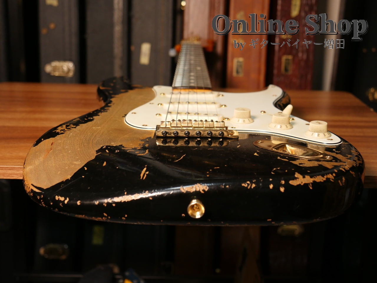 USED 2012 Fender Custom Shop MBS "John Cruz" 1963 Stratocaster Heavy Relic MOD Black