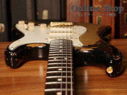USED 2012 Fender Custom Shop MBS "John Cruz" 1963 Stratocaster Heavy Relic MOD Black