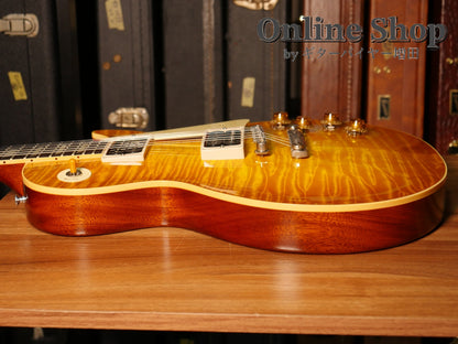 USED 2024 Gibson Custom Shop Murphy Lab 1959 Les Paul Reissue "AAAAA Quilt" Lemon Burst Ultra Light Aged