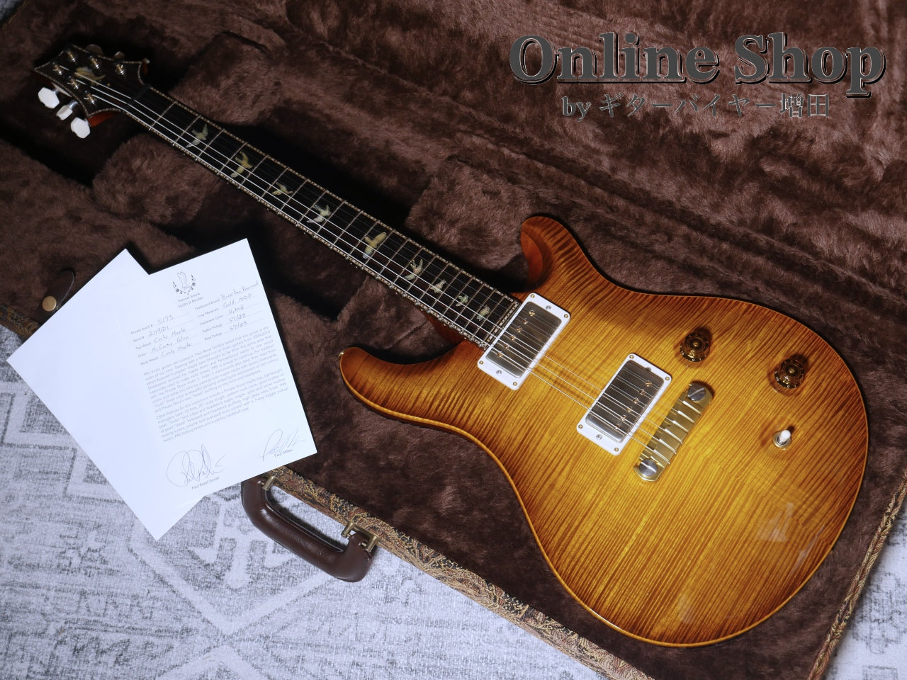 USED 2014 Paul Reed Smith "Private Stock #5173" Violin II McCarty Glow