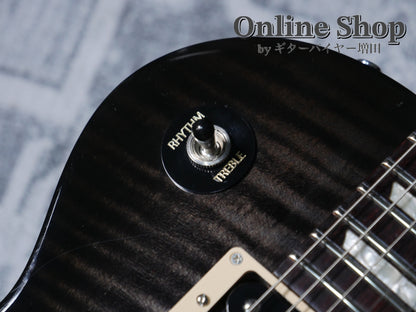 USED 1997 Gibson Joe Perry Les Paul Translucent Black Burst