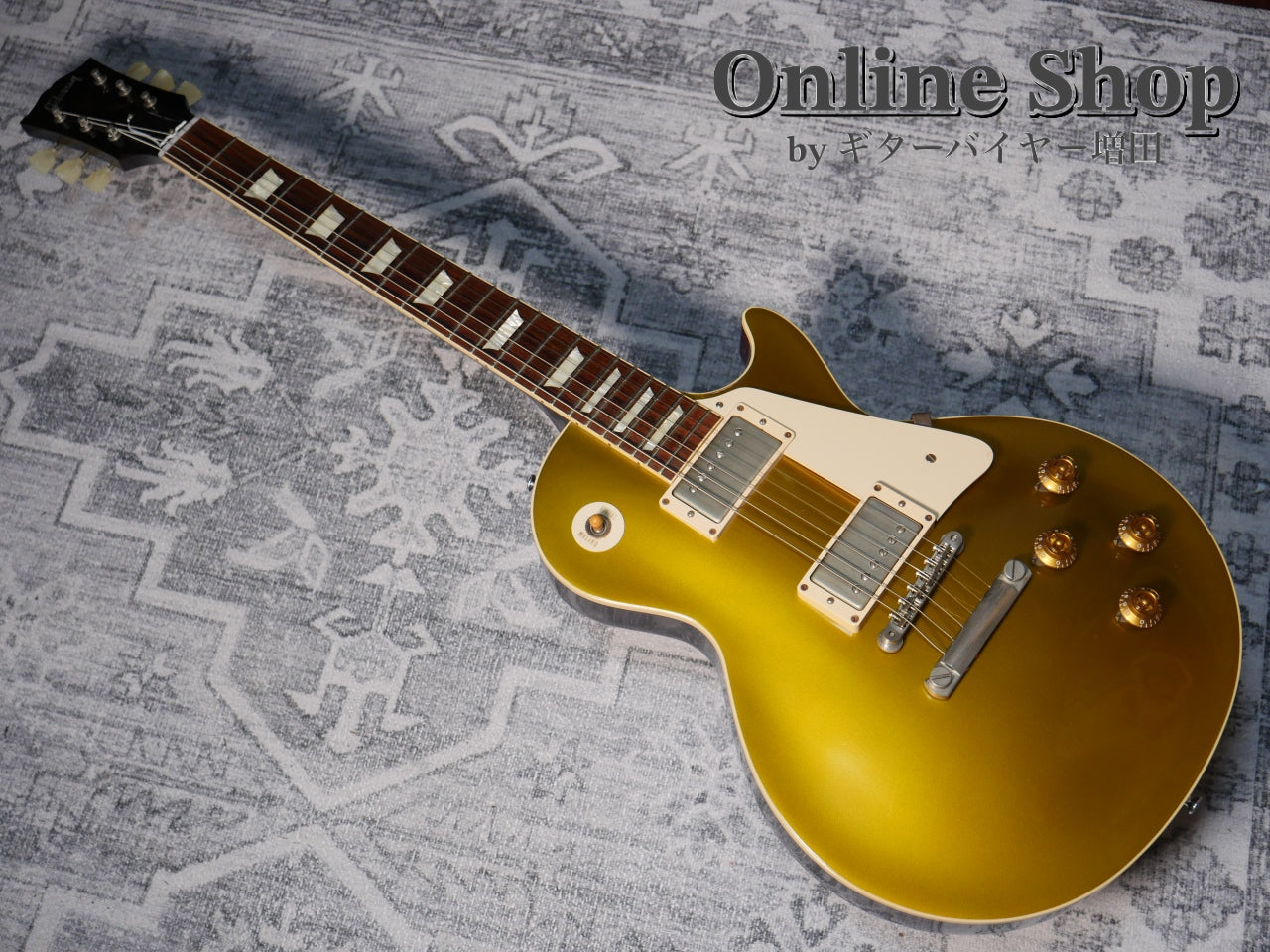 USED 2014 Gibson Custom Shop Historic Collection 1957 Les Paul Goldtop Reissue Antique Gold / Dark Back VOS