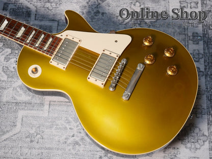 USED 2014 Gibson Custom Shop Historic Collection 1957 Les Paul Goldtop Reissue Antique Gold / Dark Back VOS