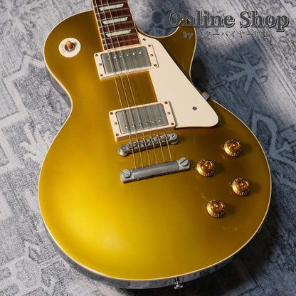 USED 2014 Gibson Custom Shop Historic Collection 1957 Les Paul Goldtop Reissue Antique Gold / Dark Back VOS