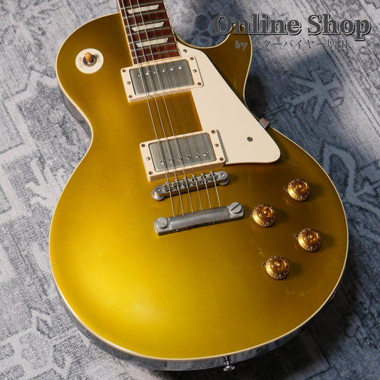 USED 2014 Gibson Custom Shop Historic Collection 1957 Les Paul Goldtop Reissue Antique Gold / Dark Back VOS