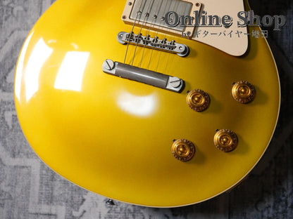 USED 2014 Gibson Custom Shop Historic Collection 1957 Les Paul Goldtop Reissue Antique Gold / Dark Back VOS