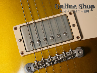 USED 2014 Gibson Custom Shop Historic Collection 1957 Les Paul Goldtop Reissue Antique Gold / Dark Back VOS